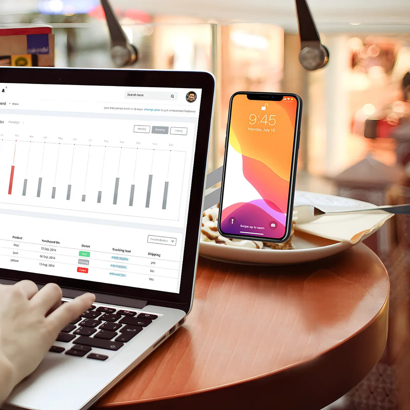 Suporte magnético de desktop para celular/tablet/iped - sonhos em mãos