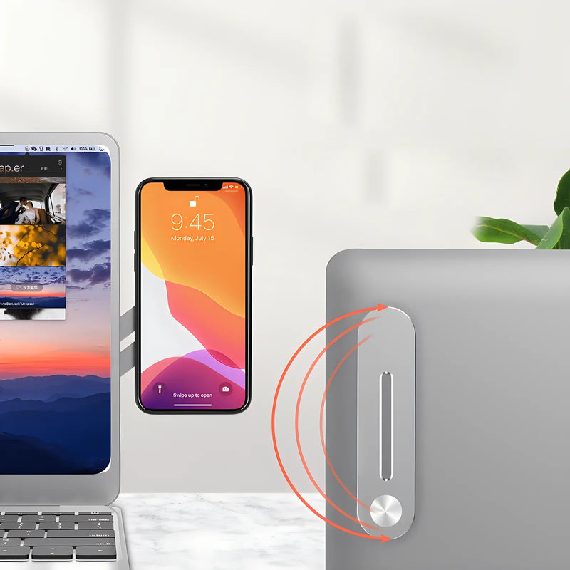 Suporte magnético de desktop para celular/tablet/iped - sonhos em mãos