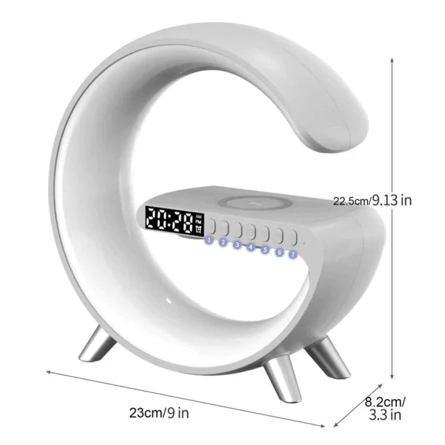 Luminária wireless multifuncional 5 em 1 - sonhos em mãos